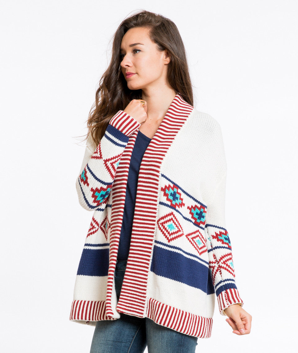 The Cora Aztec Cardigan