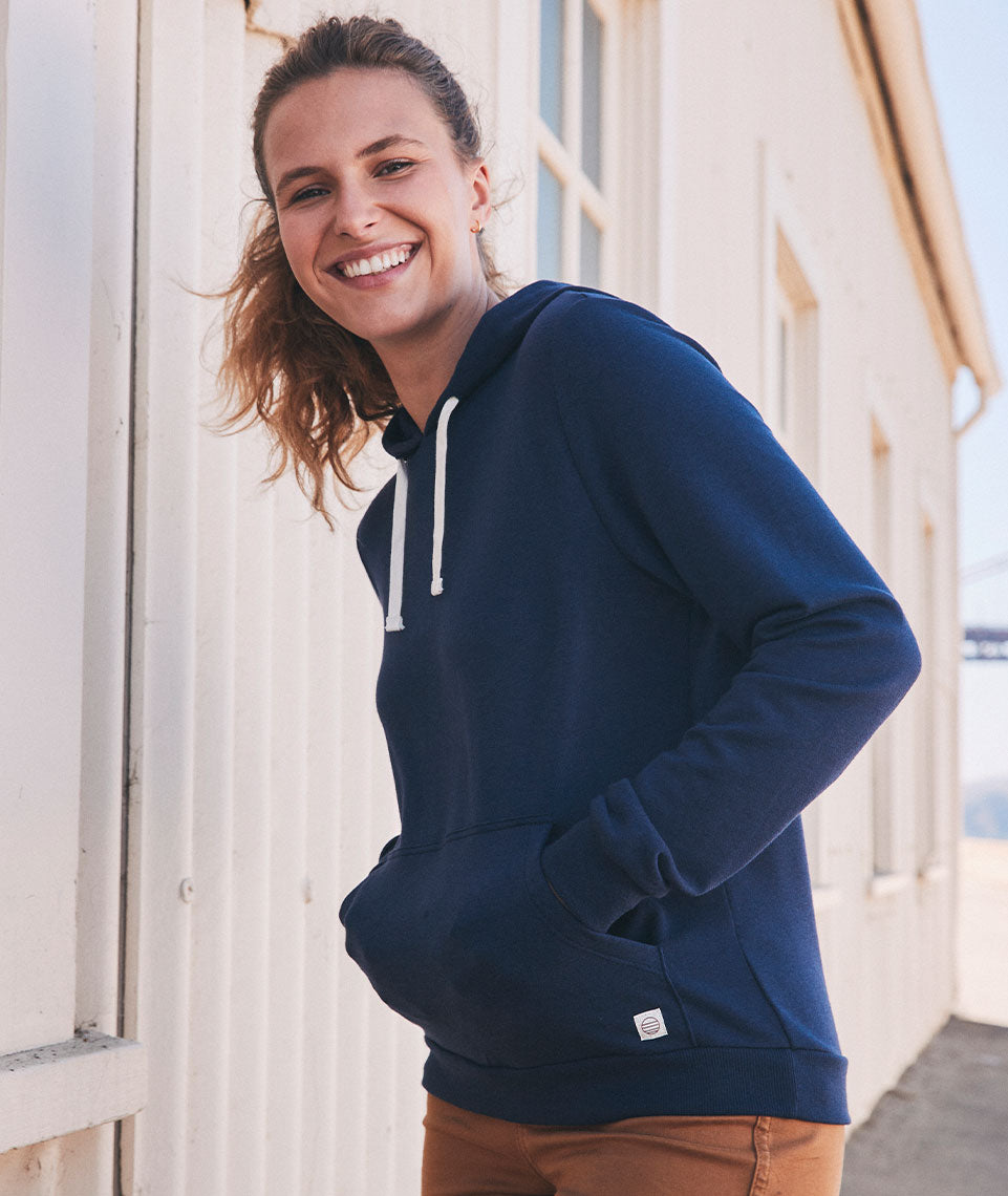 Women's Sunset Pullover Hoodie True Navy