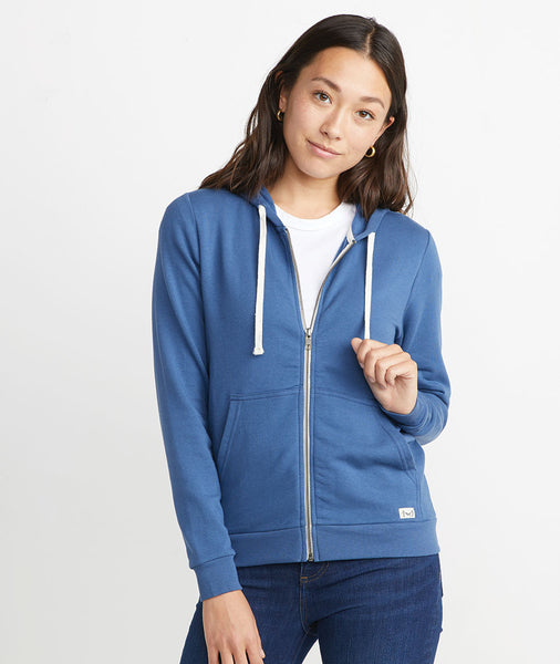 Women's Afternoon Hoodie in Faded Navy – Marine Layer