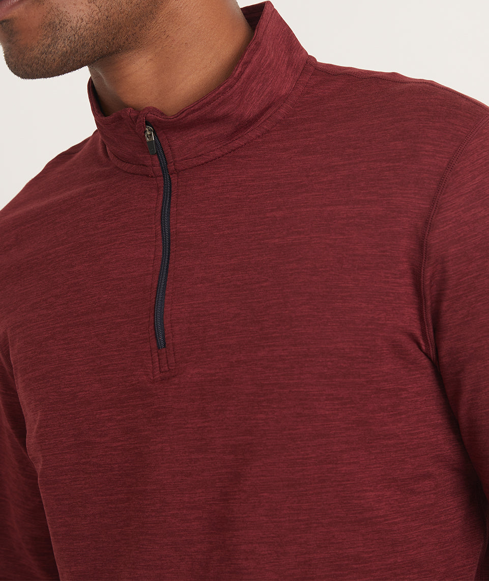 Men's Sport Quarter Zip in Charcoal – Marine Layer