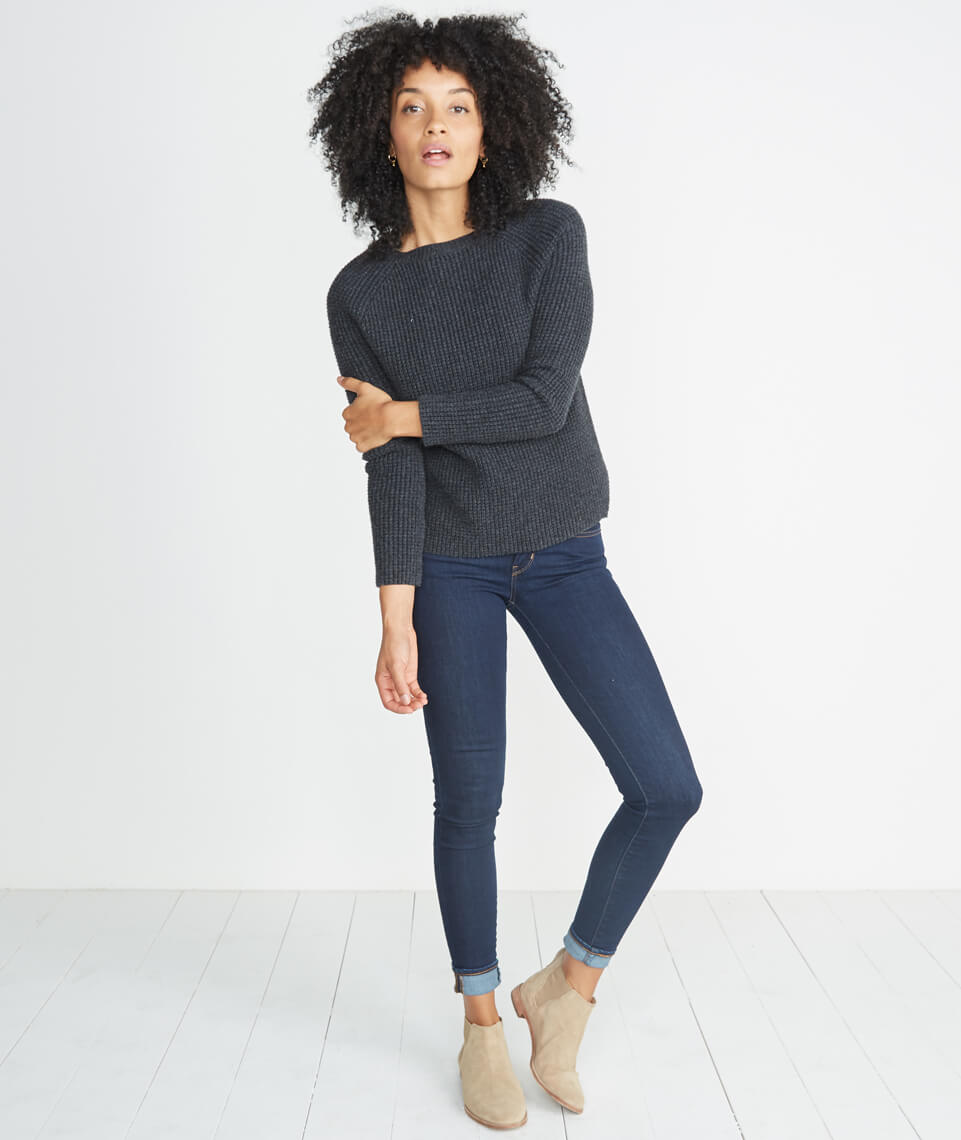 Aspen Sweater Jet Heather