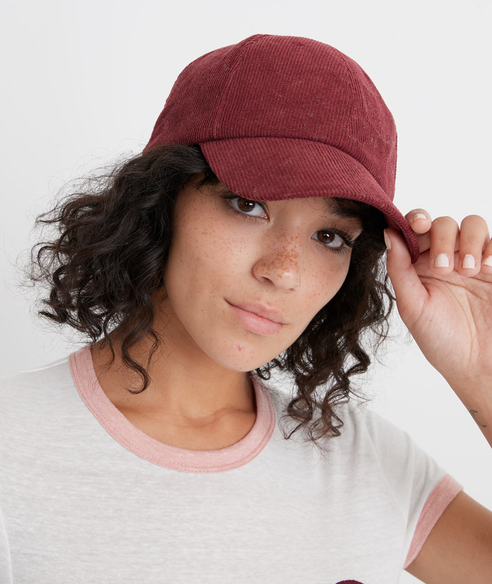 Corduroy Baseball Cap