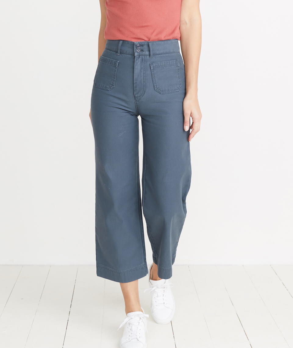 Bridget Wide Leg Pant Ink