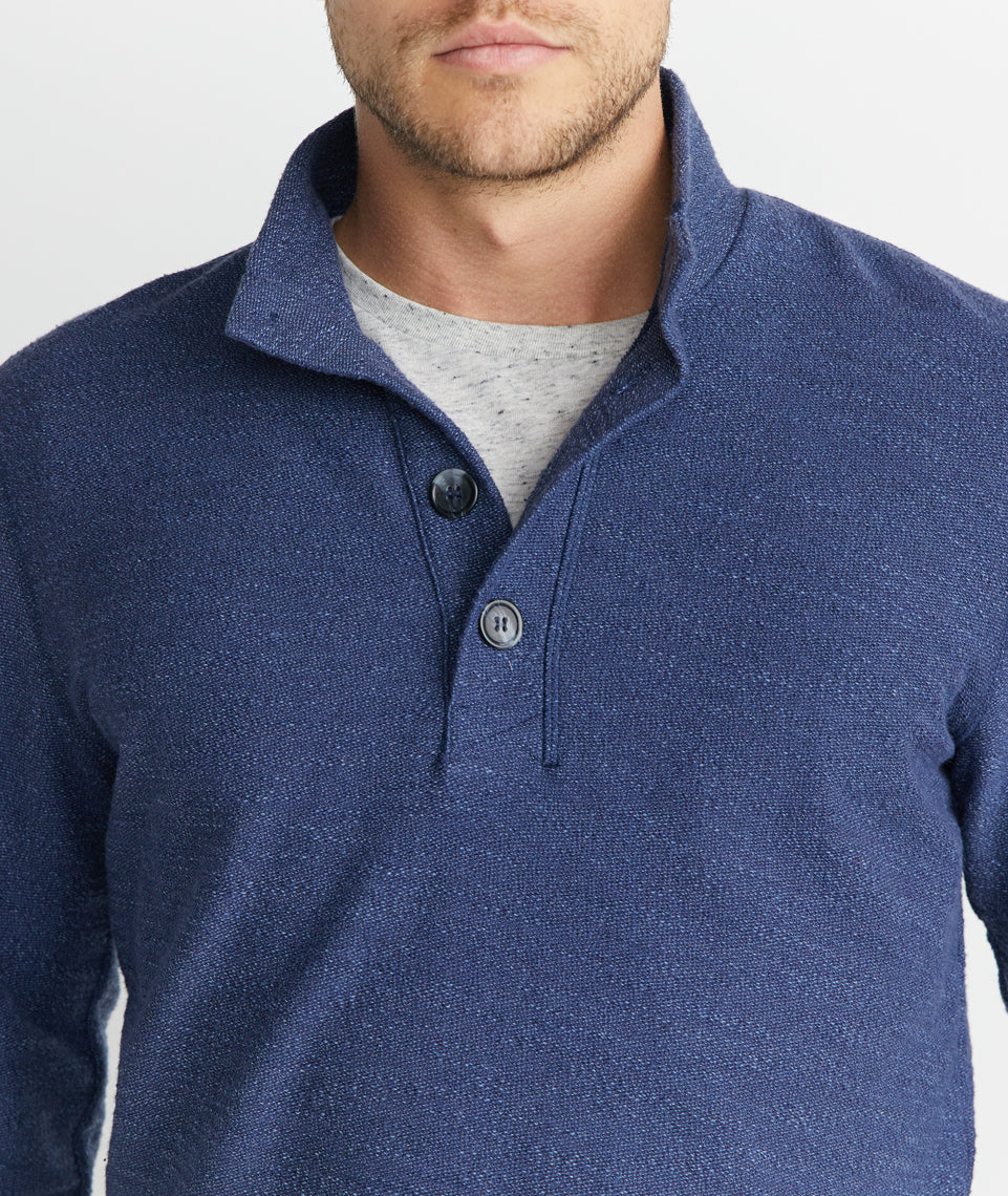 Clayton Pullover Tonal Blue