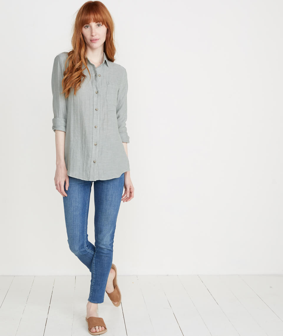 Cora Button Down