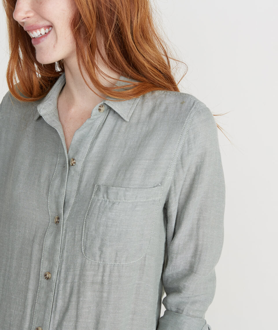 Cora Button Down