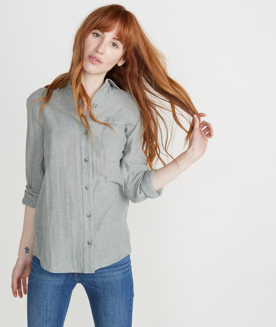 Cora Button Down