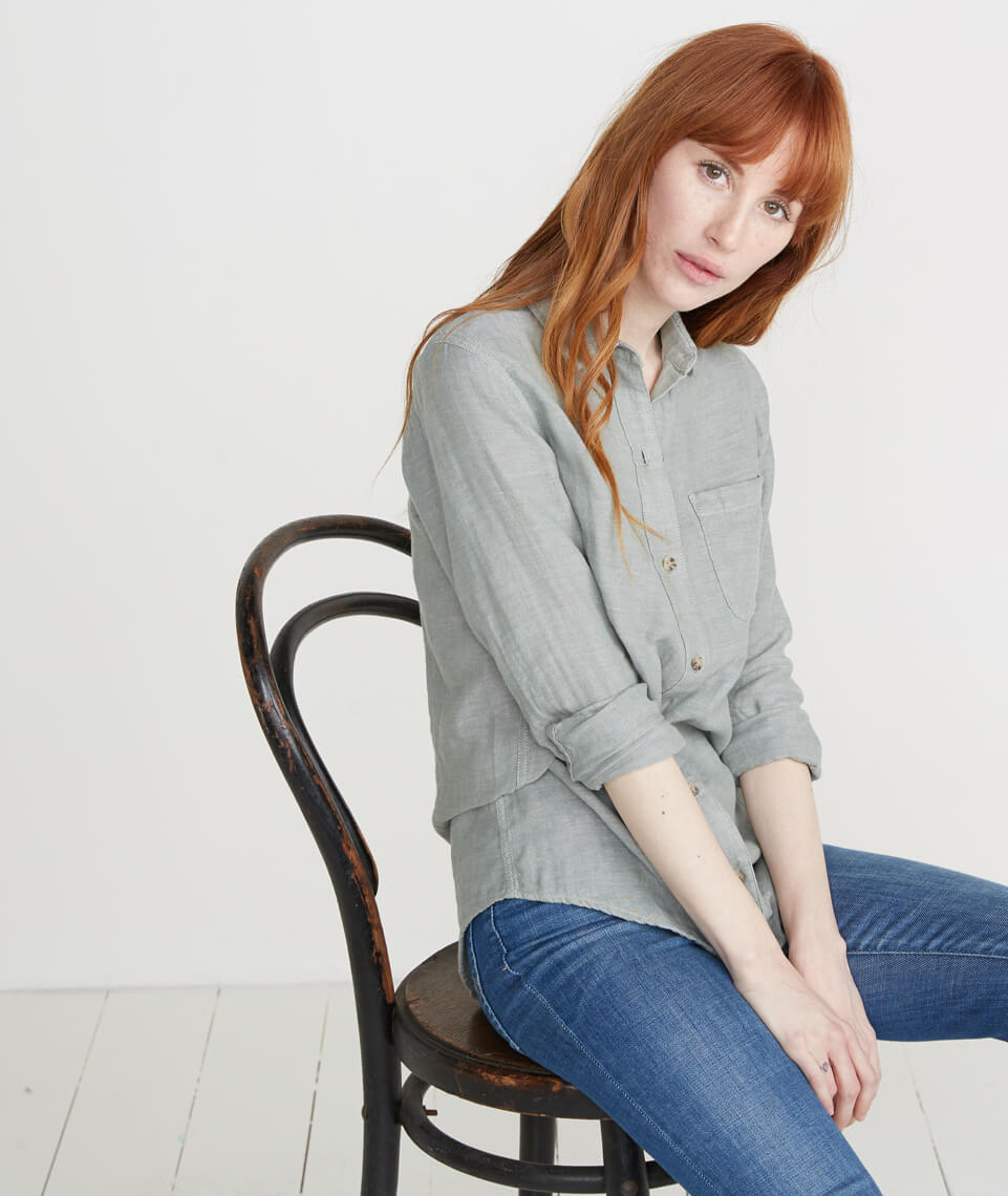 Cora Button Down