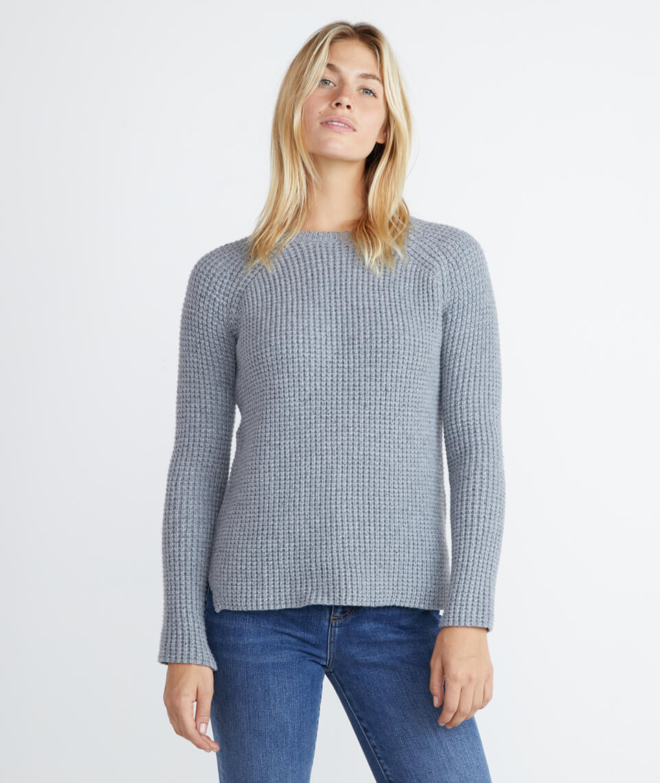 Delaney Pullover Mid Heather Grey