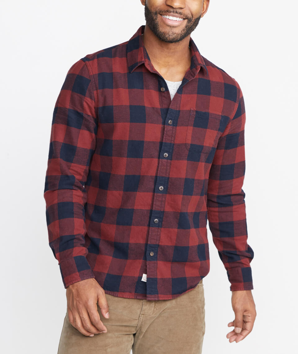 Downey Flannel Button Down