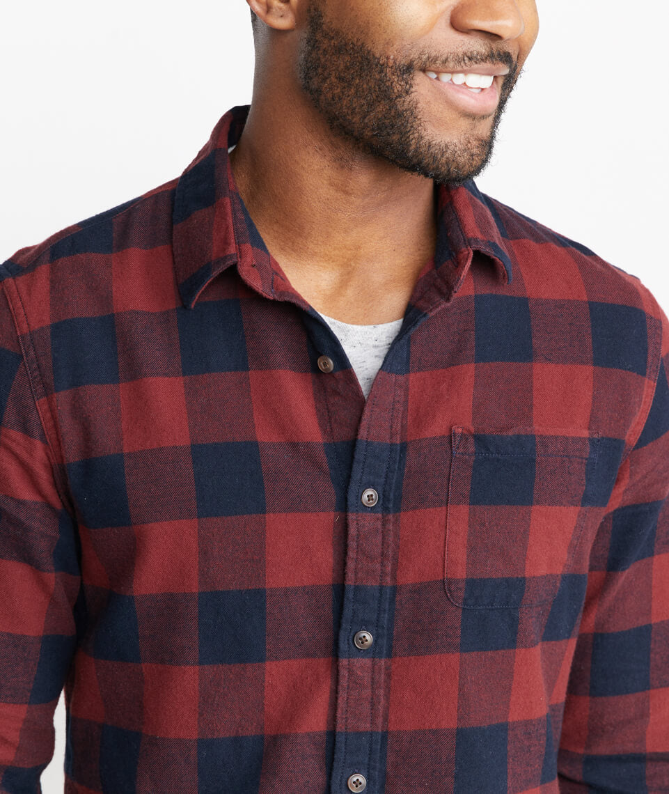 Downey Flannel Button Down