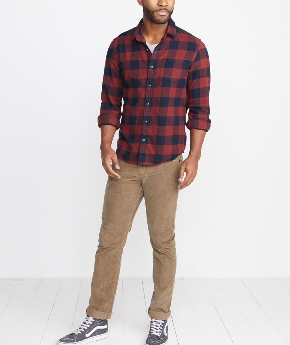 Downey Flannel Button Down