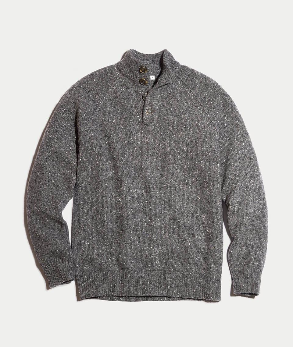 Fillmore Fishermans Sweater Soot