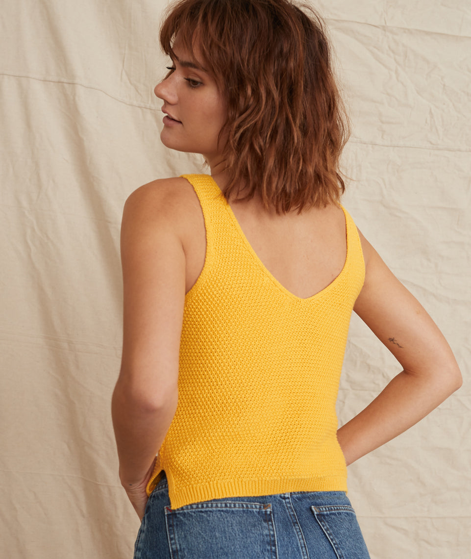 Finley Sweater Tank Buttercup