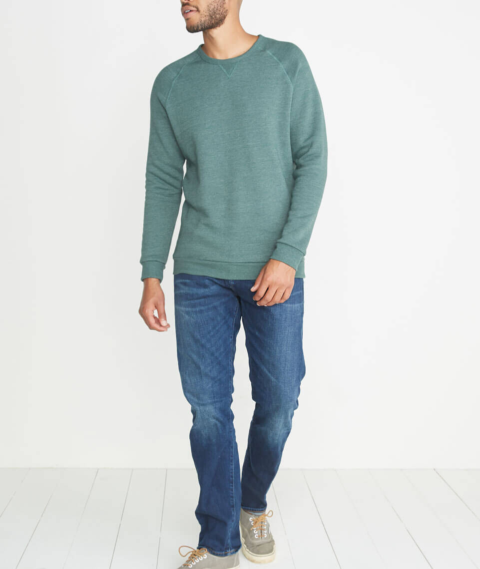 Nolan Crewneck Forest Green