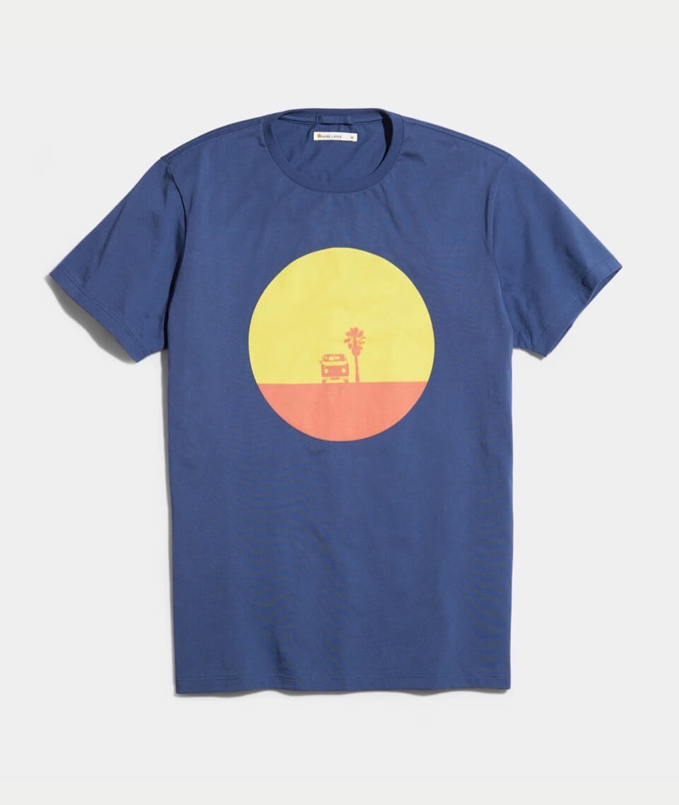 Sunset Bus Tee