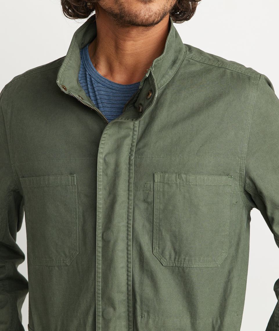 Hoover Utility Jacket Faded Olive