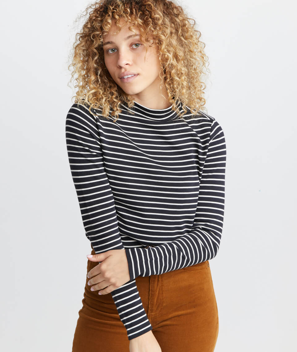 Julianne Mock Neck