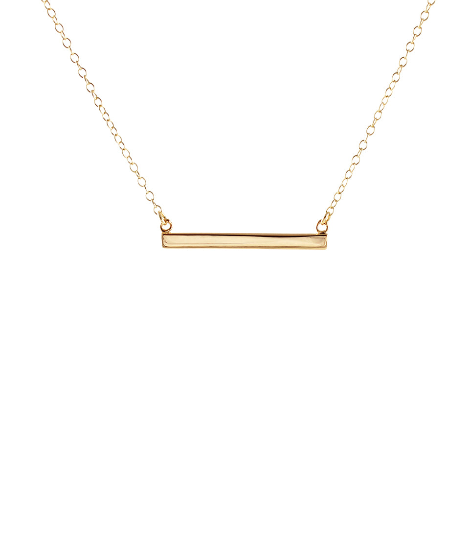 Kris Nations Horizontal Bar Necklace