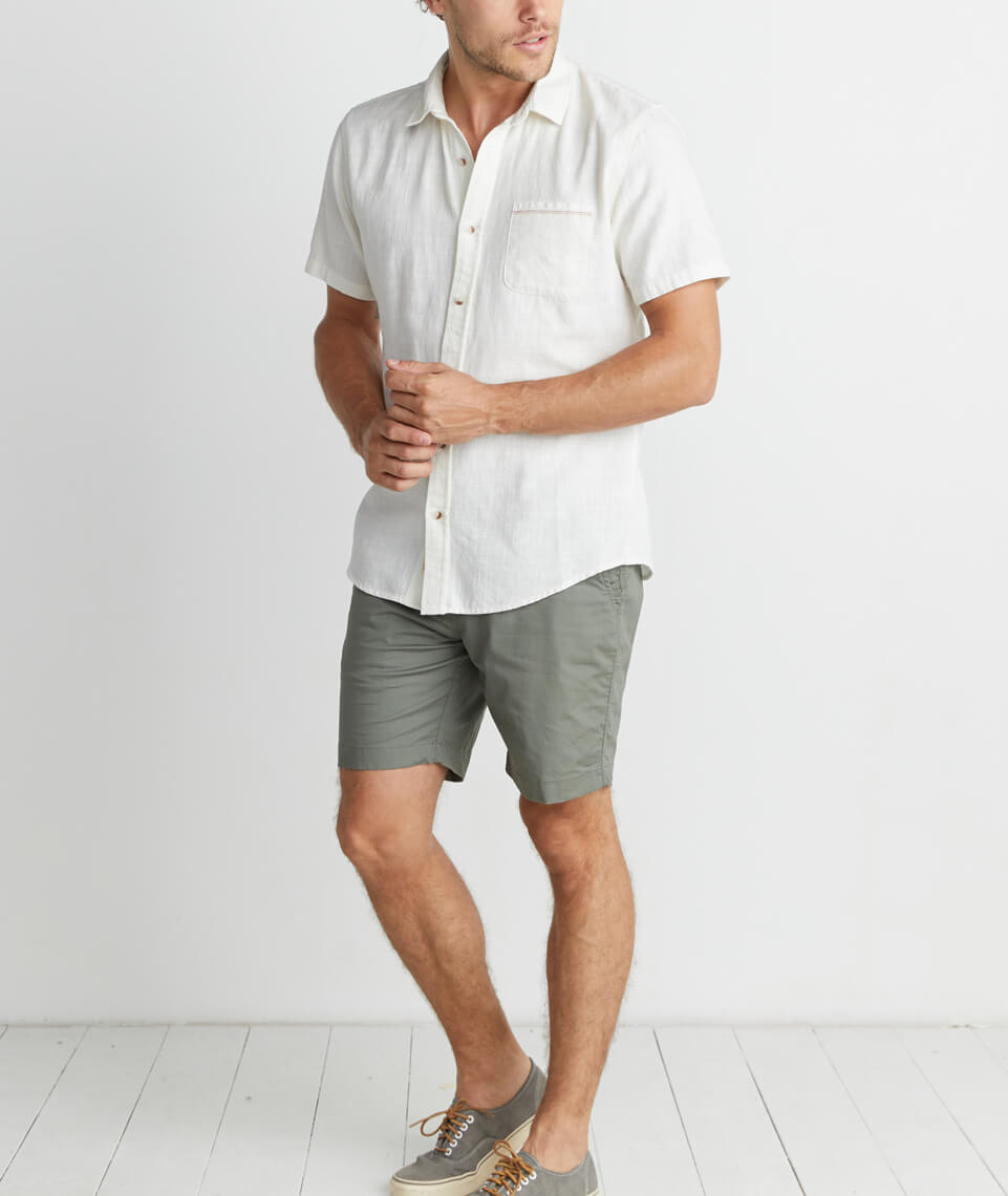 Lance Button Down Natural