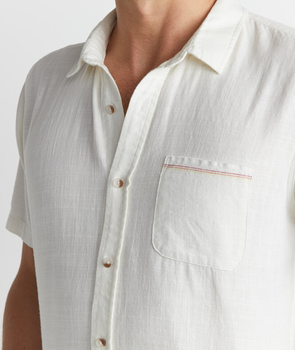 Lance Button Down Natural