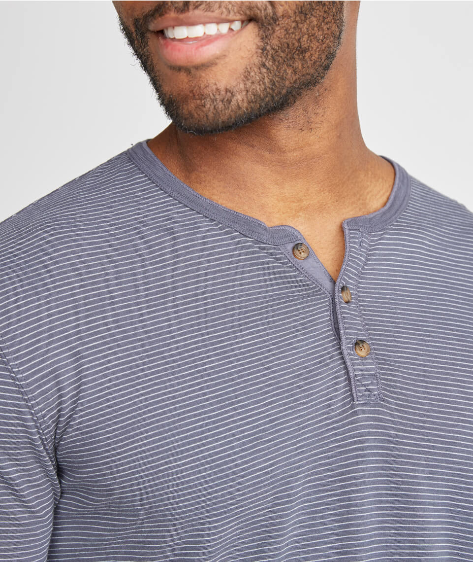 Lightweight Henley Ink