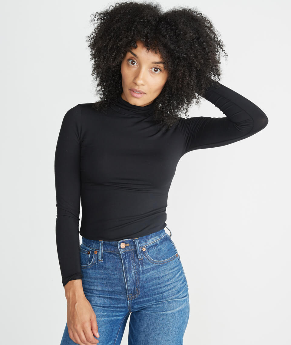 Magnolia Turtleneck Black