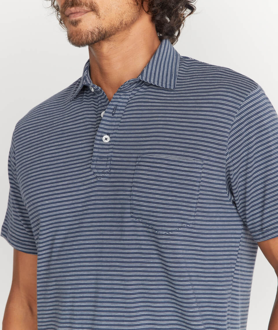 Marco Polo Navy Stripe