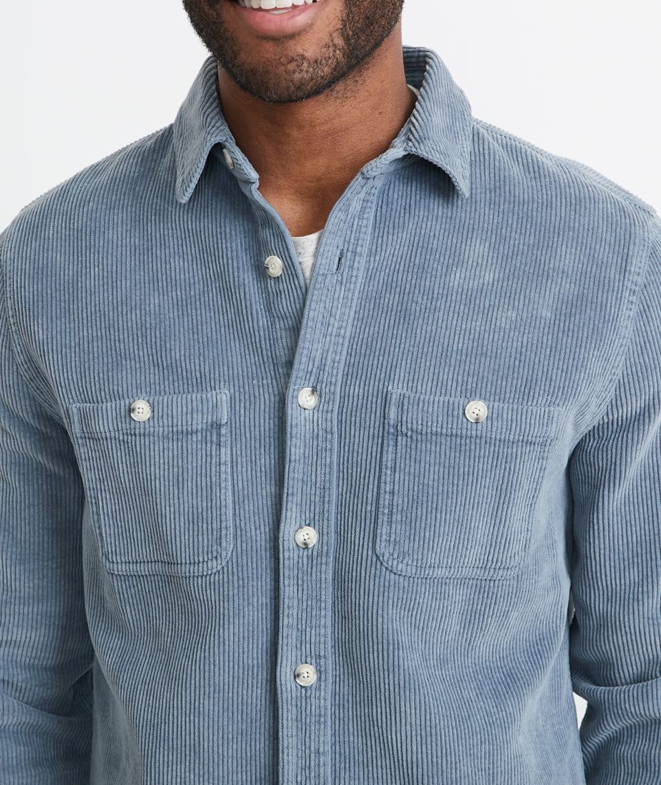 Max Overshirt Light Indigo