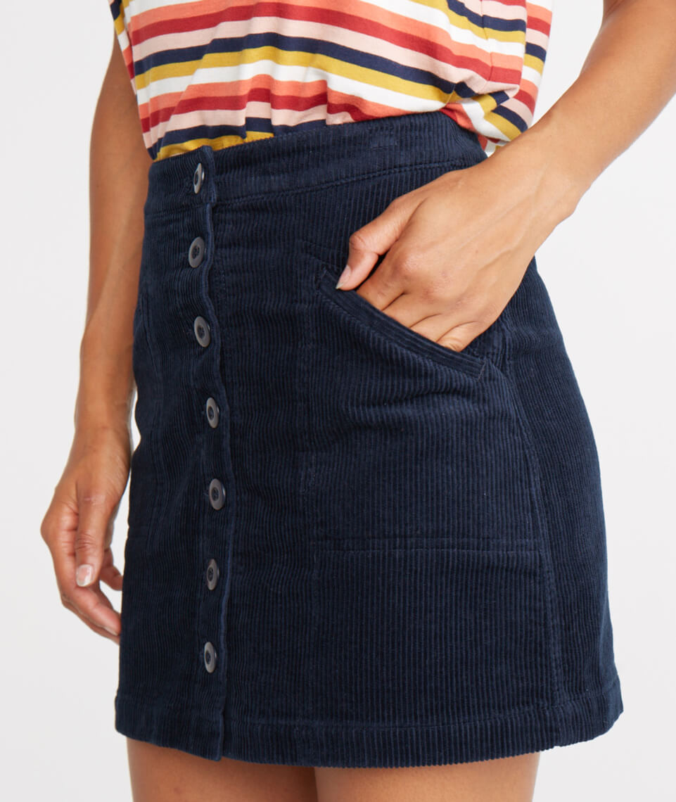 Maxine Mini Skirt Navy