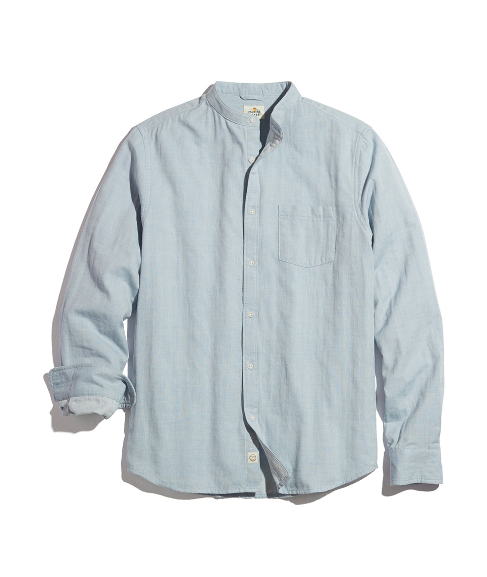 Allston Banded Collar Buttondown