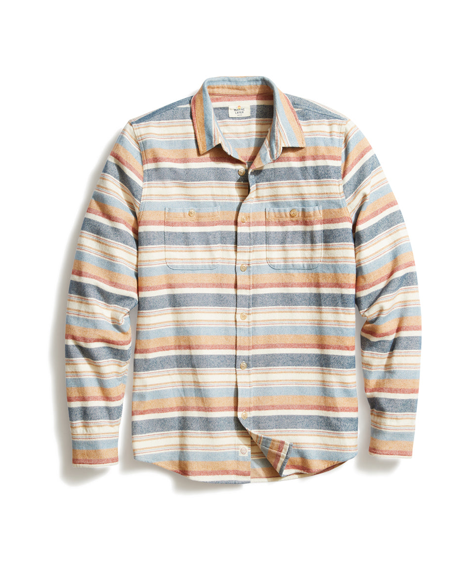 Baja Stripe Overshirt