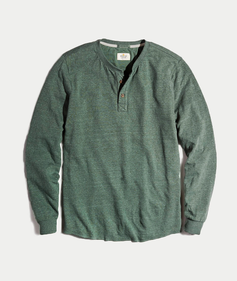 Double Knit Henley