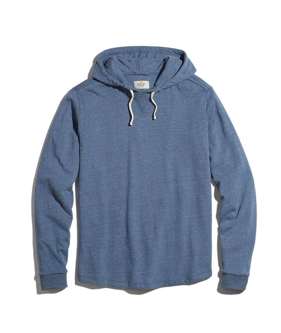 Double Knit Hoodie in Navy – Marine Layer