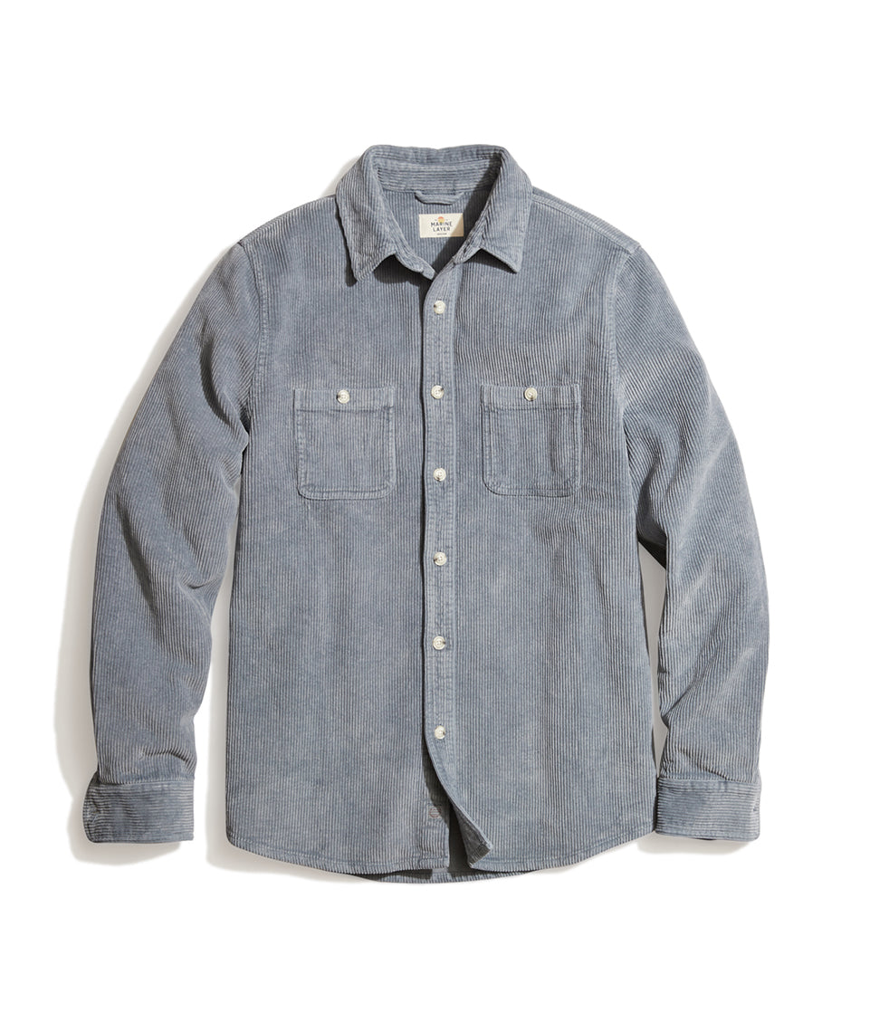 Max Overshirt Light Indigo