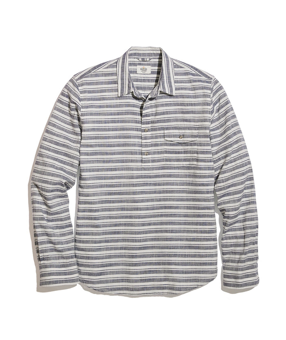 Storey Popover Blue Stripe