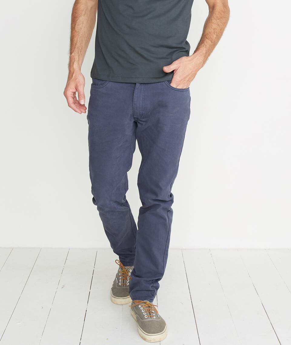 Beck 5 Pocket Pant Blue Nights