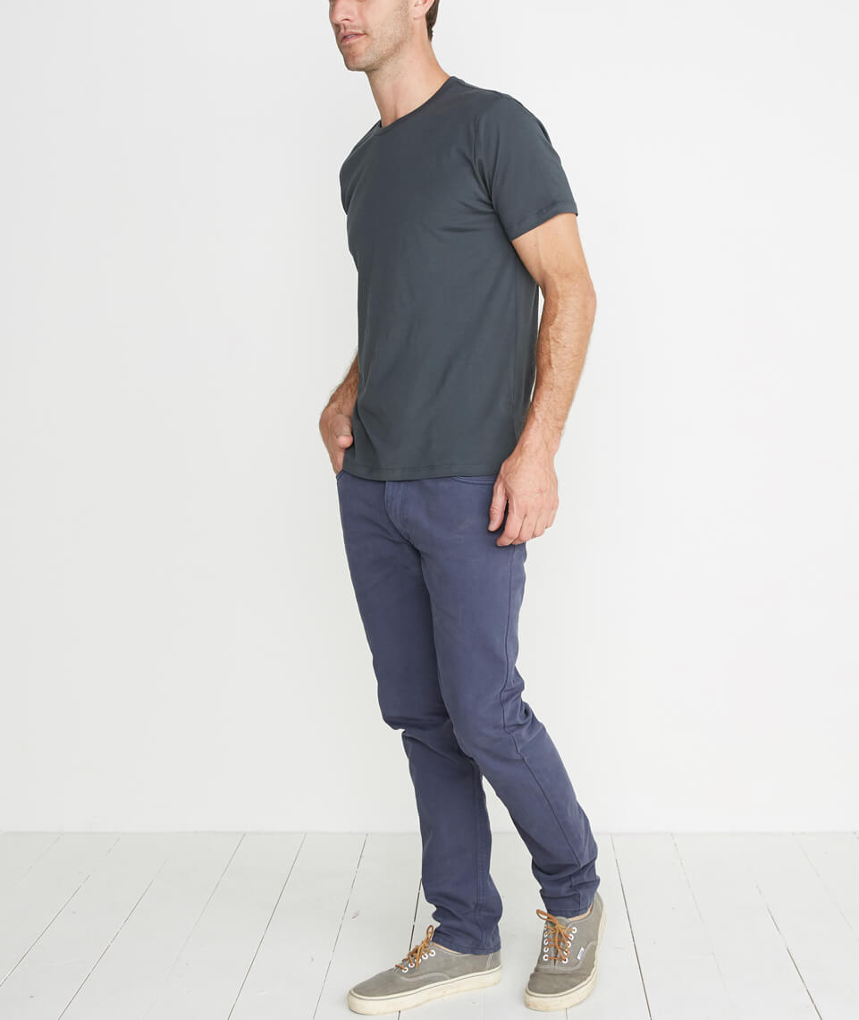 Beck 5 Pocket Pant Blue Nights