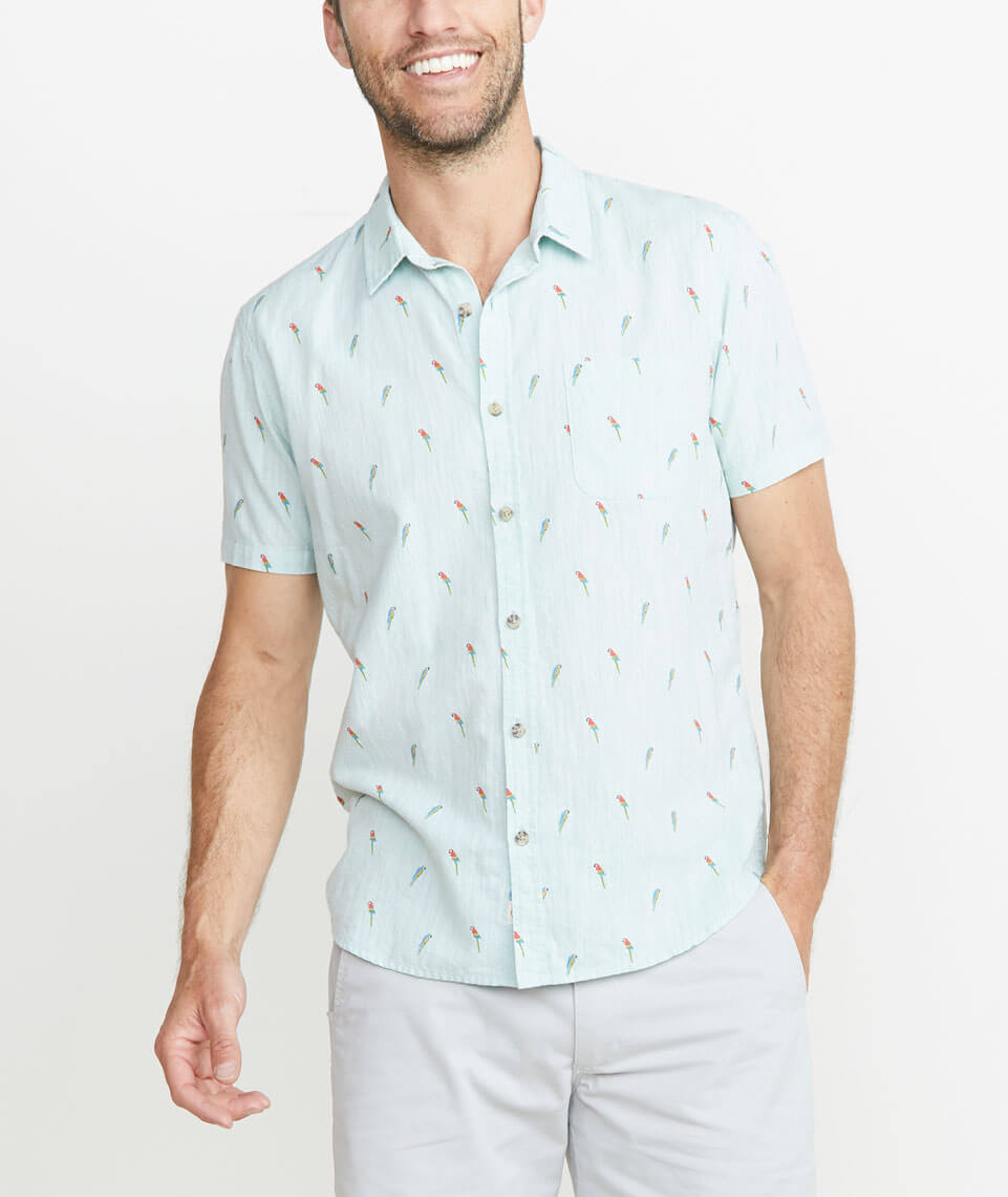 Parrot Button Down