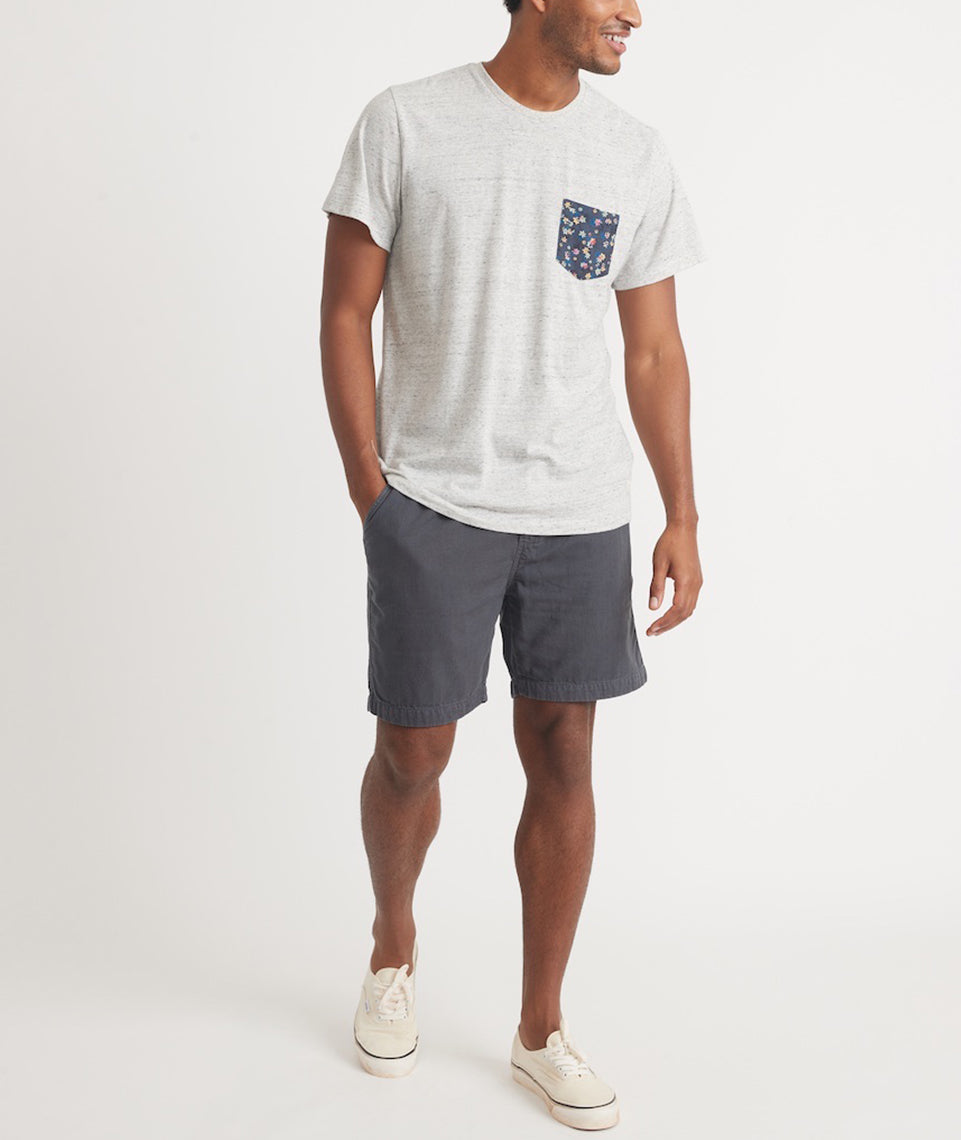 Signature Pocket Tee Ash Heather