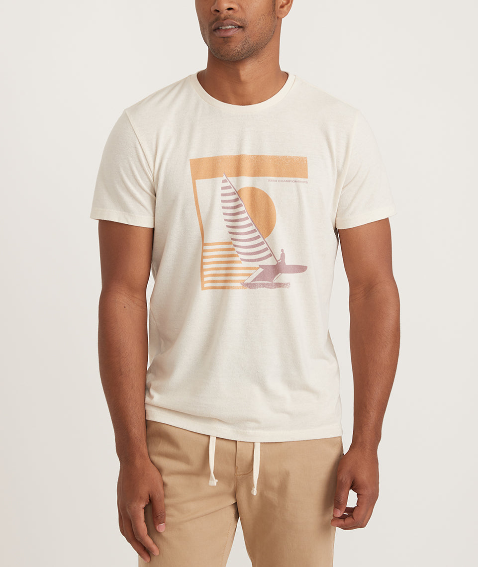 Re-Spun Graphic Tee Natural