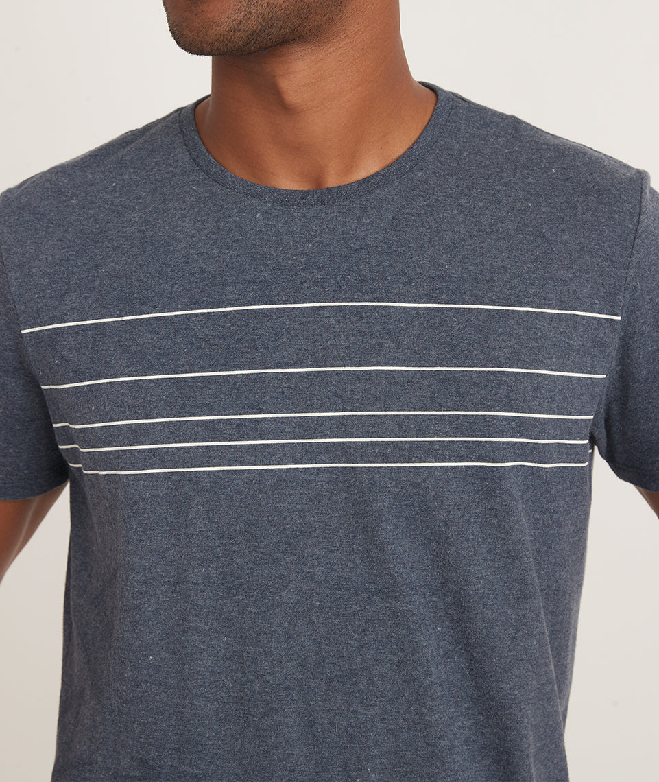 Re-Spun Graphic Tee Blue Nights