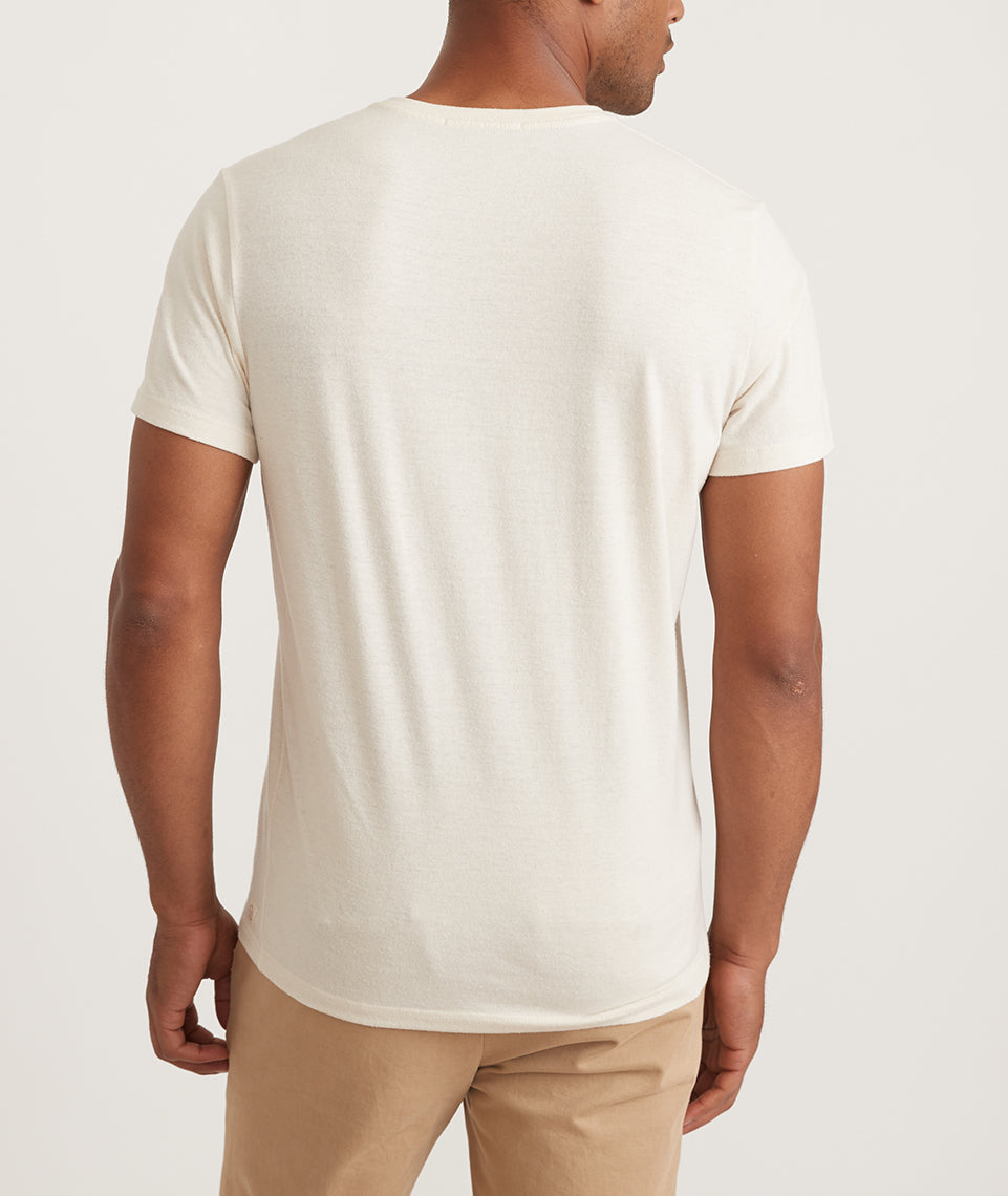 Re-Spun Graphic Tee Natural