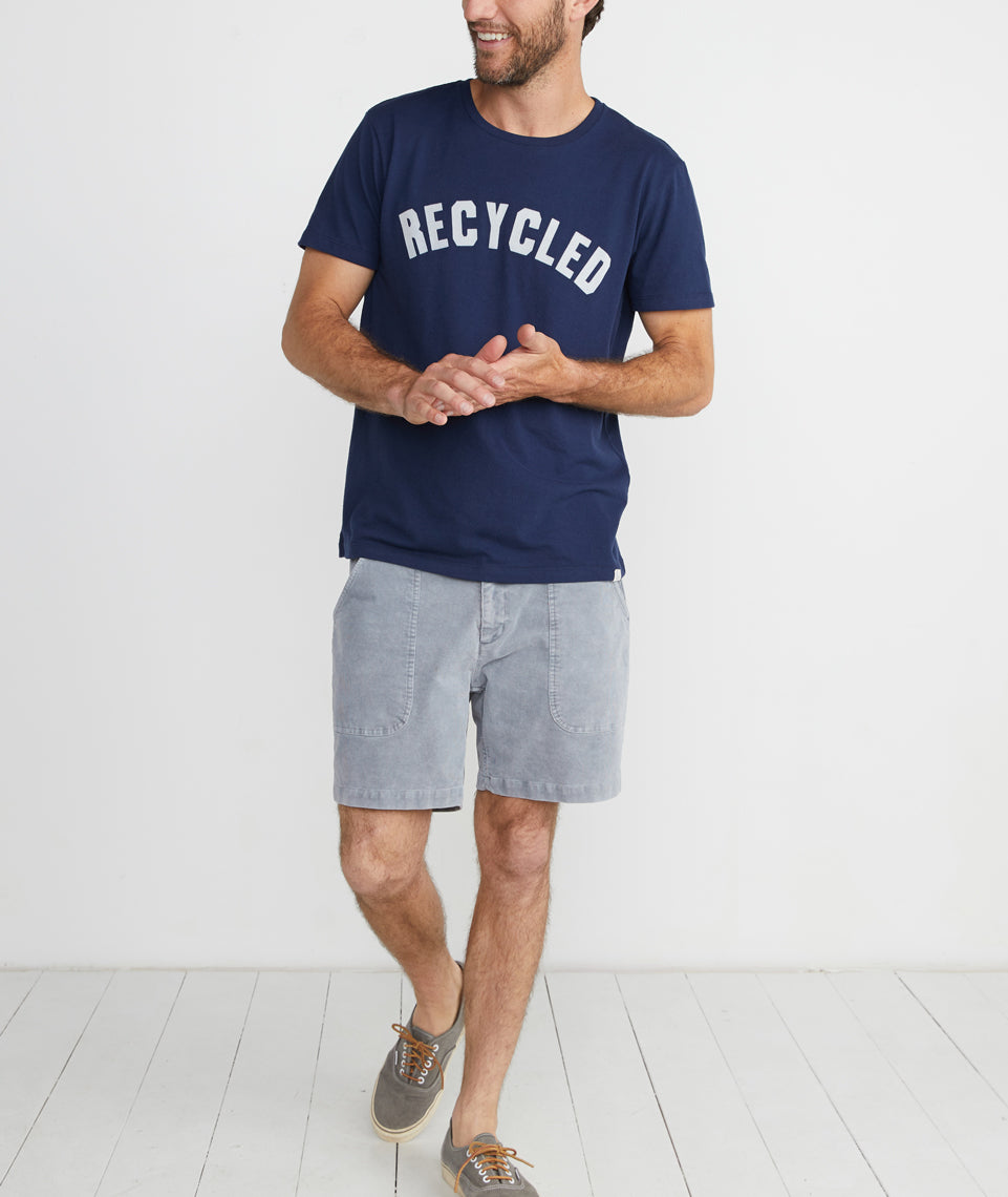 Re-Spun Recycled Tee Navy