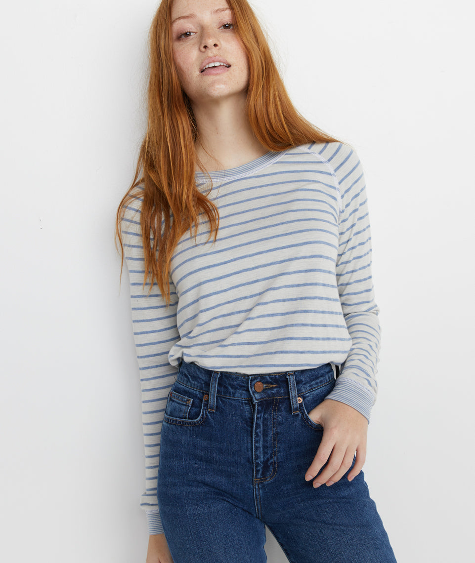 Radley Reversible Raglan Natural/Faded Denim