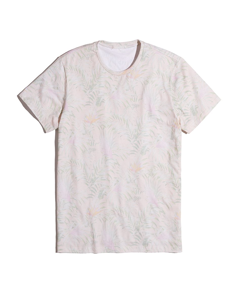 Signature Crew Leaf Print