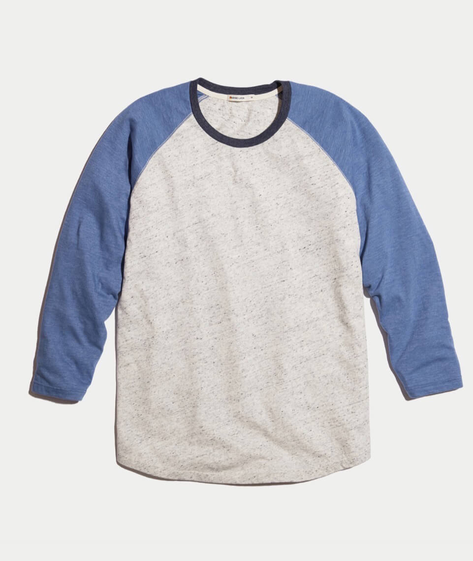 Baseball Raglan Grey/Navy