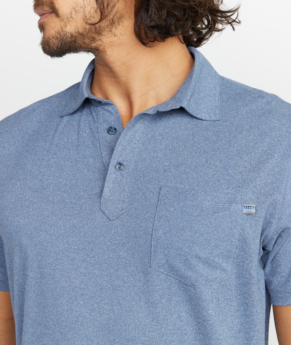 Palmer Sport Polo Navy Heather