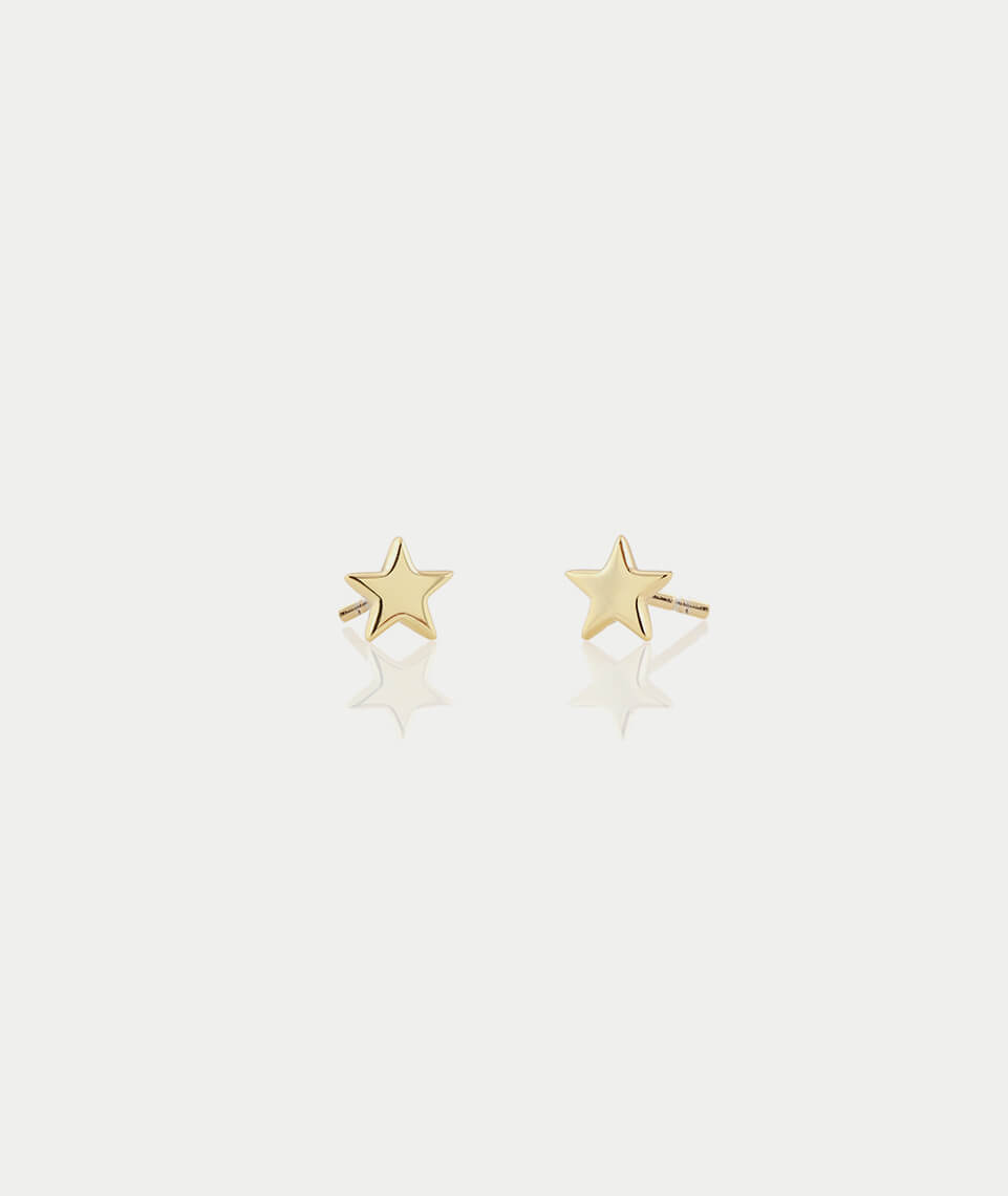 Kris Nations Star Stud Earrings