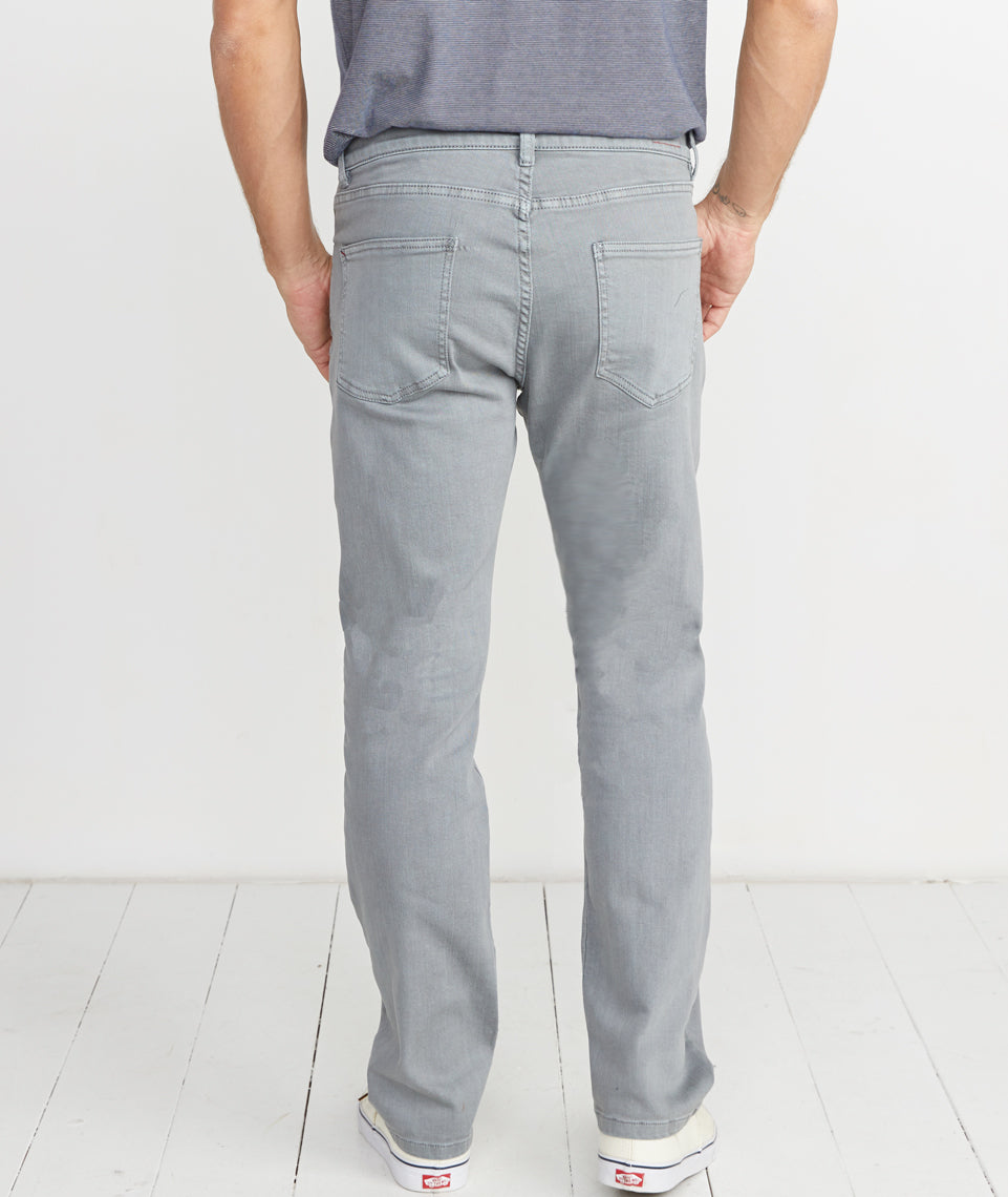 Straight 5 Pocket Pant Medium Grey